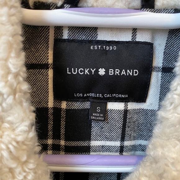 Lucky brand sherpa collar utility jacket - Picture 3 of 3